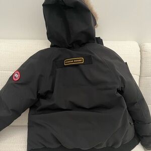 Canada Goose Black Arctic Program Jacket | FREE SHIPPING | BOYS LARGE 14-16